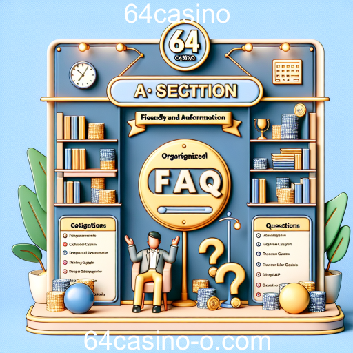 A Importância da Seção de FAQs no 64casino