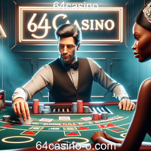 Explore o Casino ao Vivo no 64casino