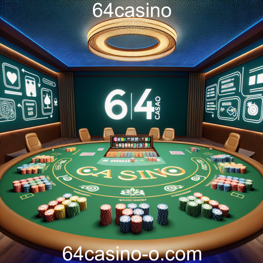 Explore o Mundo do Pôquer no 64casino